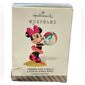 Hallmark Keepsake Ornament Minnie Has a Ball A Year of Disney Magic Christmas